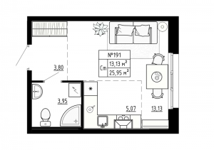 планировка, фото №1