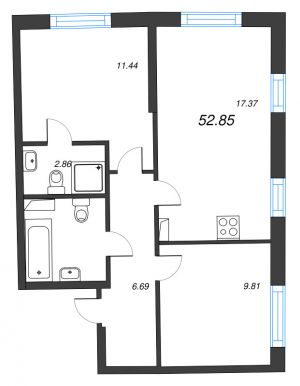 планировка, фото №1