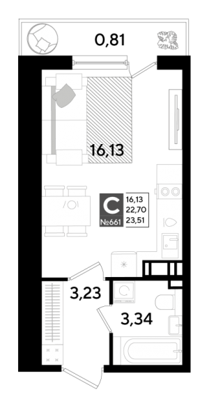 планировка, фото №1