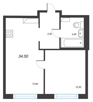 планировка, фото №1