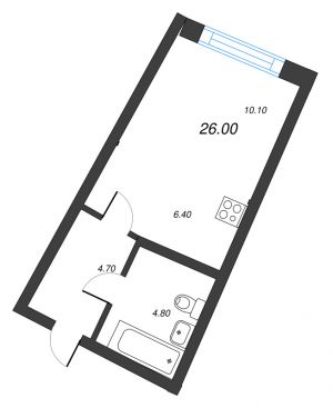 планировка, фото №1