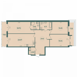 планировка, фото №1