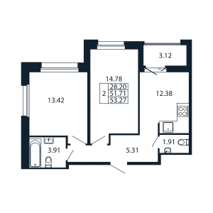 планировка, фото №1