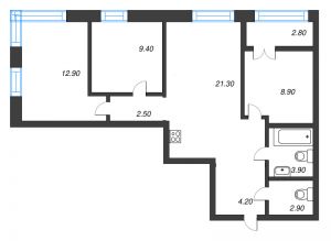 планировка, фото №1