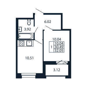 планировка, фото №1