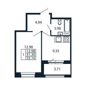 планировка, фото №1