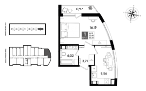 планировка, фото №1