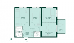 планировка, фото №1