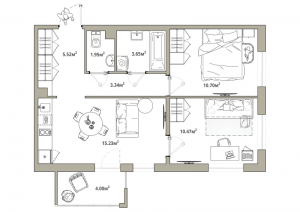 планировка, фото №1