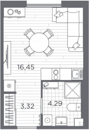 планировка, фото №1