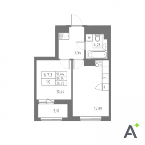 планировка, фото №1