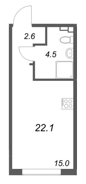 планировка, фото №1