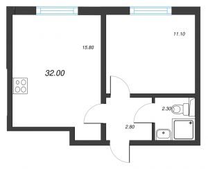 планировка, фото №1