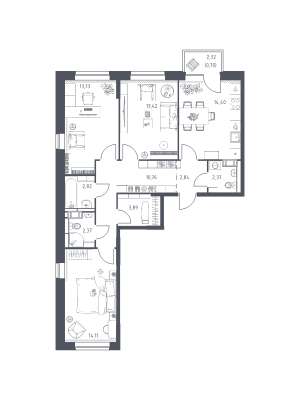 планировка, фото №1