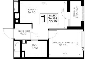 планировка, фото №1