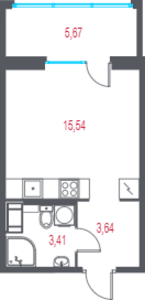 планировка, фото №1