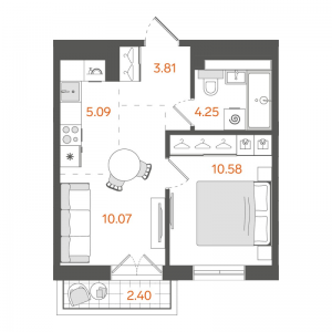 планировка, фото №1