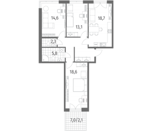 планировка, фото №1