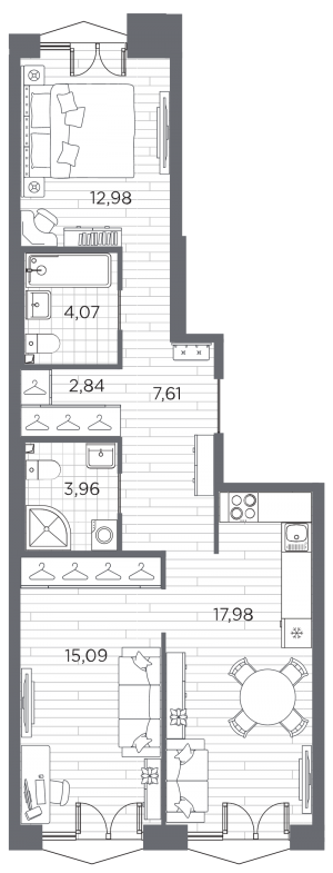 планировка, фото №1