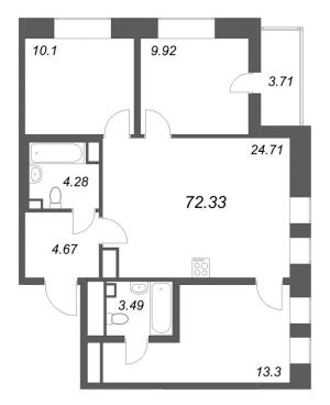 планировка, фото №1