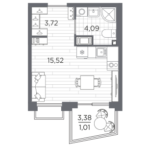 планировка, фото №1