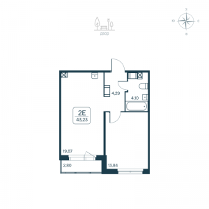 планировка, фото №1