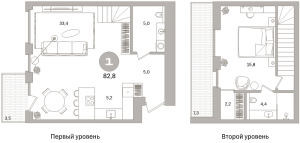 планировка, фото №1