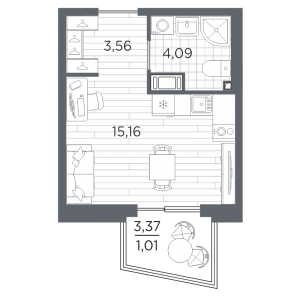 планировка, фото №1