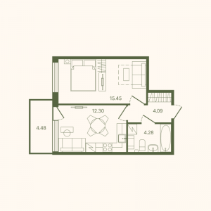 планировка, фото №1