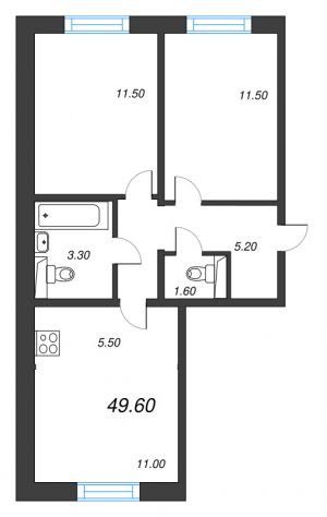 планировка, фото №1