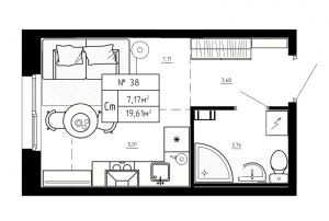 планировка, фото №1