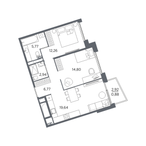 планировка, фото №1