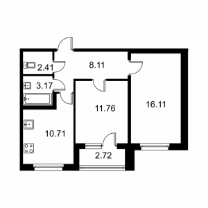 планировка, фото №1