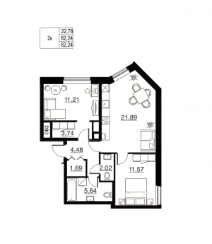 планировка, фото №1