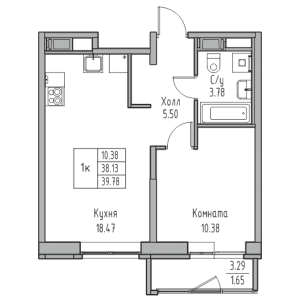 планировка, фото №1