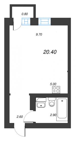 планировка, фото №1