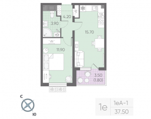 планировка, фото №1