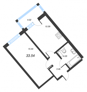 планировка, фото №1