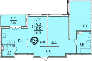 планировка, фото №1