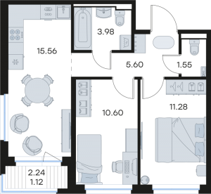 планировка, фото №1