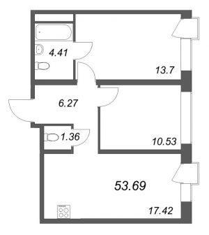 планировка, фото №1