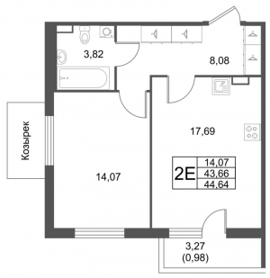 планировка, фото №1