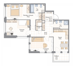 планировка, фото №1