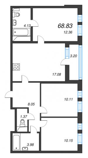 планировка, фото №1