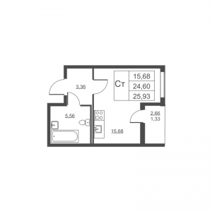 планировка, фото №1