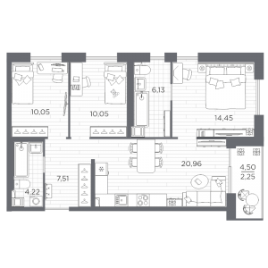 планировка, фото №1