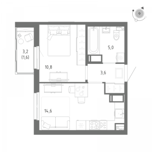 планировка, фото №1