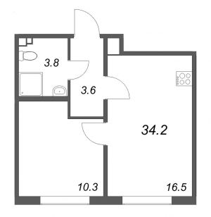 планировка, фото №1