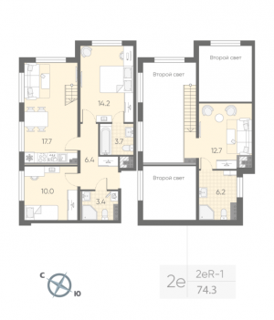 планировка, фото №1