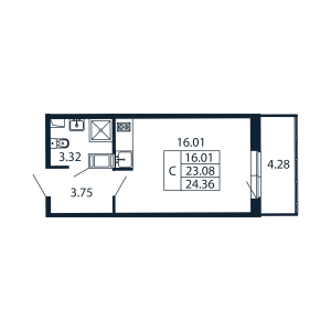 планировка, фото №1